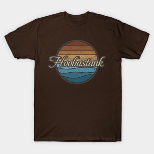 Hoobastank Retro Waves T-Shirt